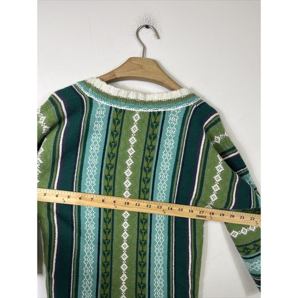 Old Navy Women's Aztec Print Scoop Neck Sweater Small NWT $34 Sparkly Glitter - Picture 6 of 7